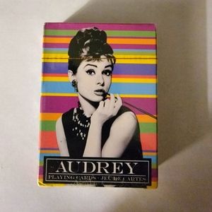 VERY RARE AUDREY ACTRESS COPYRIGHT 1985 PLAYING CARDS